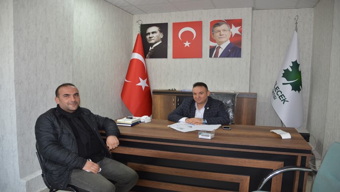Nizip Spor Kulübü Başkanı Hüseyin YILMAZ, Mehmet Danaoğlu `nu Ziyaret Etti