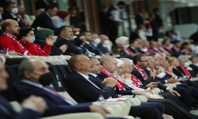 Cumhurbaşkanı Erdoğan, Türkiye-Galler maçını izledi