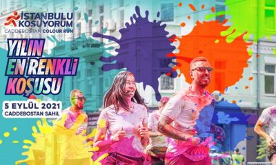 İstanbul’da Yılın En Renkli Koşusu