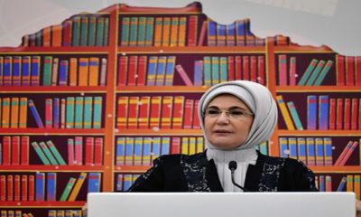 Emine Erdoğan, Kütüphanesiz Okul Kalmayacak Projesi’nin tanıtım toplantısına katıldı
