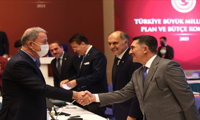 Millî Savunma Bakanı Hulusi Akar, TBMM Plan ve Bütçe Komisyonunda Bakanlığın 2022 Yılı Bütçesinin Sunumunu Gerçekleştirdi