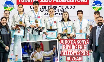 Judo’da Konya Büyükşehir Belediyespor Rüzgarı