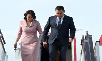 Президент Садыр Жапаров прибыл в г. Баку