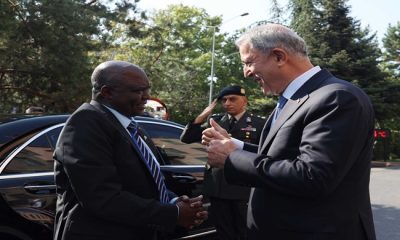 Millî Savunma Bakanı Hulusi Akar, Sierra Leone Savunma Bakanı Kellie Hassan Conteh ile Bir Araya Geldi, Sierra Leone Savunma Bakanı Kellie Hassan Conteh ile Bir Araya Geldi