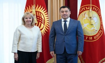 Президент Садыр Жапаров принял Специального представителя Европейского Союза по Центральной Азии Тери Хакалу