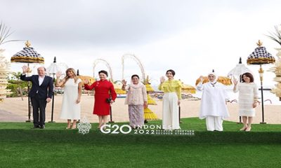 First Lady Erdoğan meets with spouses of G20 leaders in Indonesia