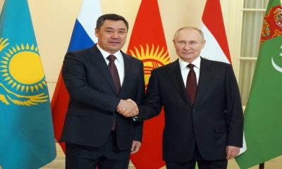 Президент Садыр Жапаров принял участие в неформальной встрече лидеров СНГ в Санкт-Петербурге