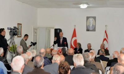 Cumhurbaşkanı Ersin Tatar, Mücahit Komutanları Derneği’nin olağan genel kurul toplantısına katıldı
