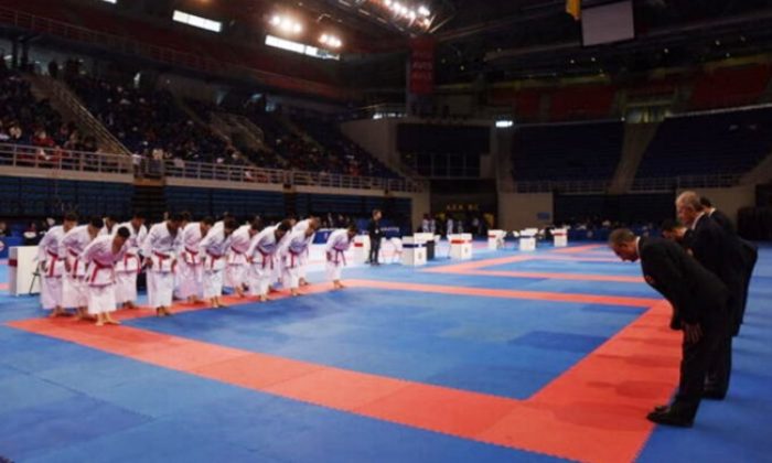 Greek karatekas dominate day 1 of #Karate1Athens