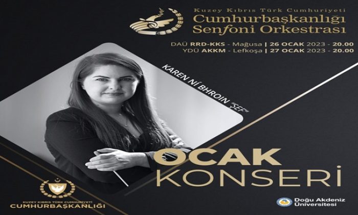 KKTC Cumhurbaşkanlığı Senfoni Orkestrası’ndan Ocak Konserleri