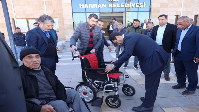 BAŞKAN ÖZYAVUZ: ENGELLİ VATANDAŞLARIN YANINDA OLMAYA DEVAM EDİYOR