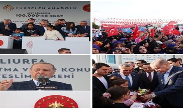 CUMHURBAŞKANI ERDOĞAN, ŞANLIURFA 14 MAYIS’I BAYRAMA ÇEVİRECEKTİR”