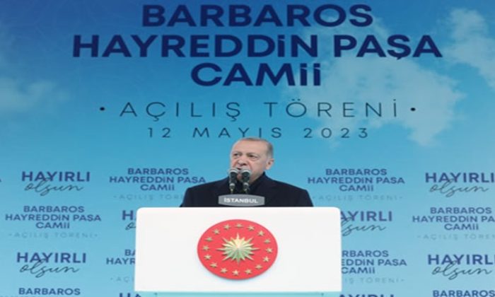 Cumhurbaşkanı Erdoğan, Barbaros Hayrettin Paşa Camii’nin açılışını gerçekleştirdi