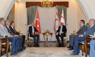 Cumhurbaşkanı Ersin Tatar, Türkiye Tohum Yetiştiricileri Alt Birliği heyetini kabul etti