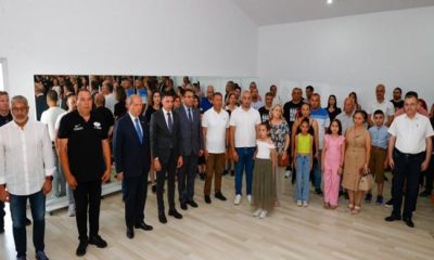 Cumhurbaşkanı Ersin Tatar, Hayata Basket Atıyoruz Resim Yarışması Ödül Töreni’ne katıldı