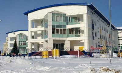 Halkın “Birleşik Rusya” programına göre Hantı-Mansiysk’te yeni bir okul binası açıldı