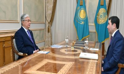 Devlet Başkanı, Mazhilis Başkanı Erlan Koşanov’u kabul etti