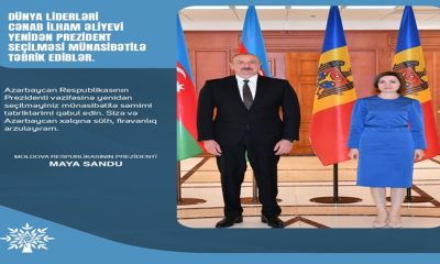 Moldova Cumhuriyeti Cumhurbaşkanı Maya Sandu’dan