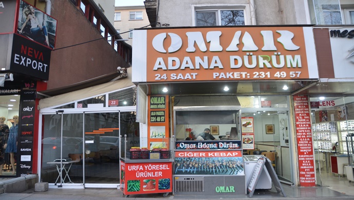 ADANA KEBAP`IN TEK ADRESİ OMAR ADANA DÜRÜM EVİ