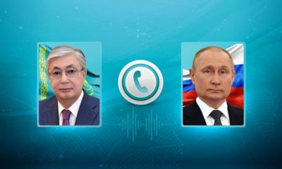 Состоялся телефонный разговор Касым-Жомарта Токаева с Президентом России Владимиром Путиным