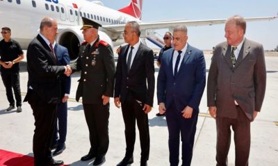 Cumhurbaşkanı Ersin Tatar, Türk Devletleri Teşkilatı (TDT) Zirvesine katılmak için gittiği Azerbaycan’daki temaslarını tamamlayarak ülkeye döndü