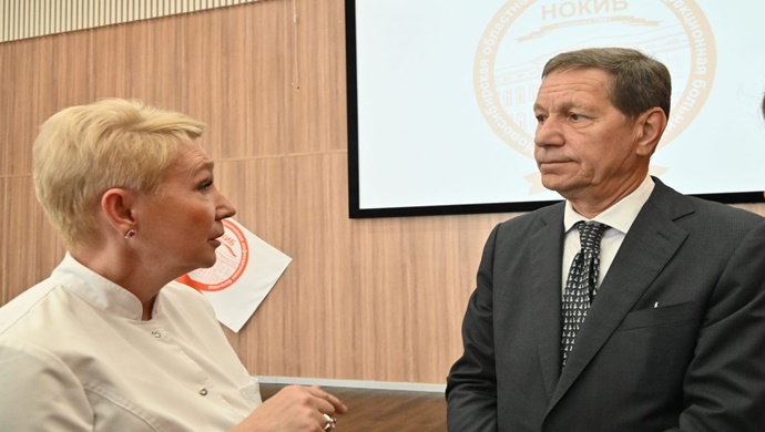 Novosibirsk’te Birleşik Rusya Halk Programı kapsamında bir bulaşıcı hastalıklar hastanesi inşa edildi